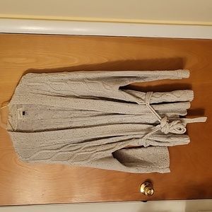Knit Cardigan with belt size M